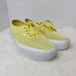 Vans Era Stacked Women's Sneaker Size 10.5  Platform 721454 Yellow Knif